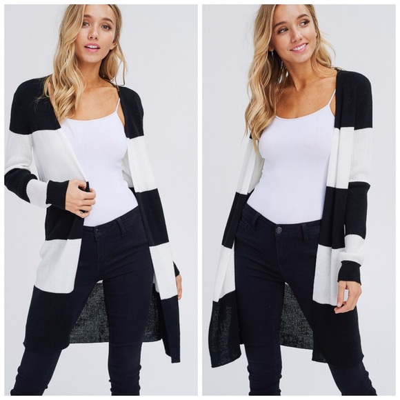 🛍LAST 1! Soft  Striped Patterned Open Cardigan! - Picture 7 of 7